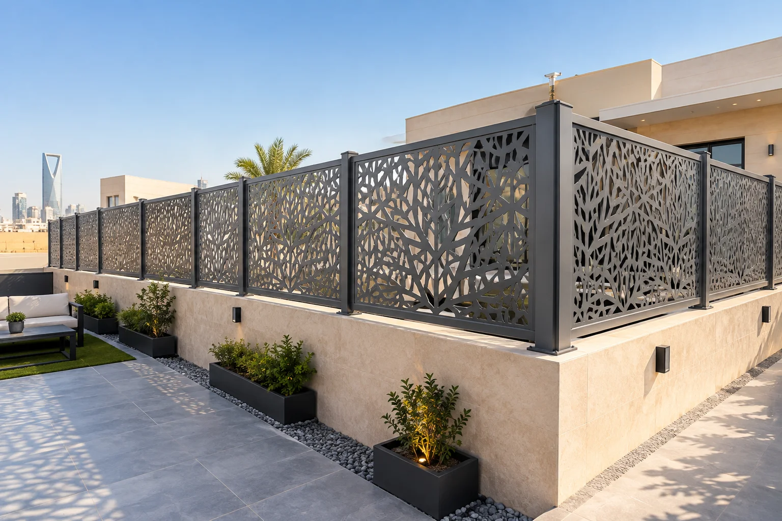 سواتر حديد مزخرف